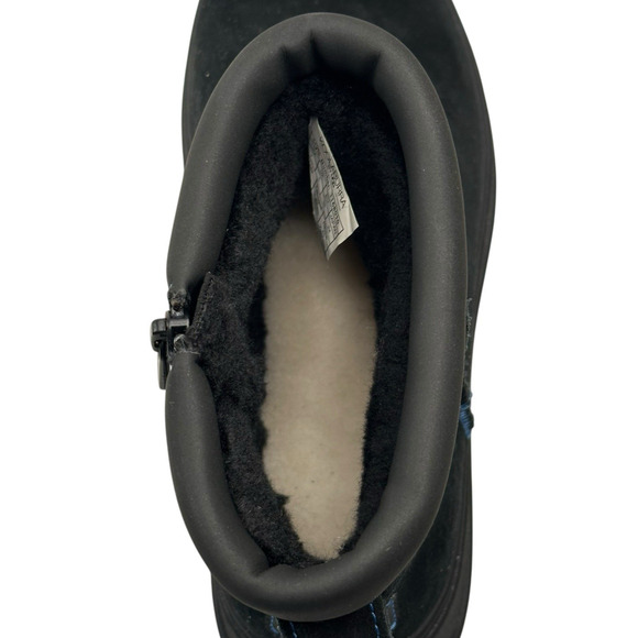 Koolaburra by UGG Koola Mini Hybrid Waterproof Black Suede Boots Womens 7 New - Picture 11 of 14